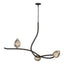 Hubbardton Forge 2023 Oil Rubbed Bronze Floret Glass (CA) Floret Pendant