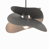 Hubbardton Forge 2020 Natural Iron Multi Hibiscus Small Pendant