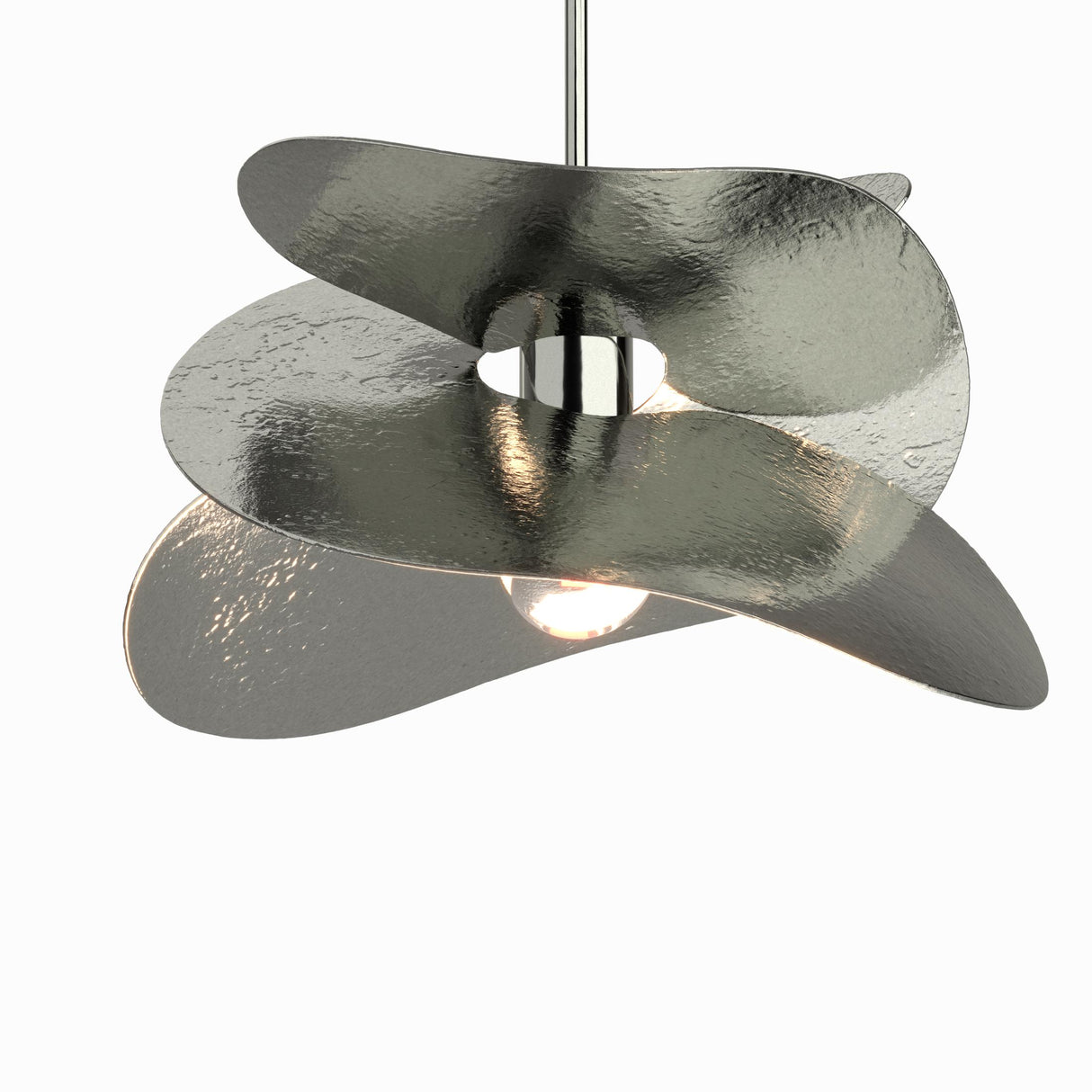Hubbardton Forge 2020 Sterling Multi Hibiscus Small Pendant