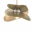 Hubbardton Forge 2020 Modern Brass Multi Hibiscus Small Pendant