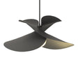 Hubbardton Forge 2020 Natural Iron Multi Hibiscus Large Pendant