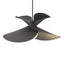 Hubbardton Forge 2020 Natural Iron Multi Hibiscus Large Pendant