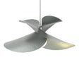 Hubbardton Forge 2020 Vintage Platinum Multi Hibiscus Large Pendant