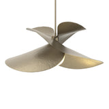Hubbardton Forge 2020 Soft Gold Multi Hibiscus Large Pendant
