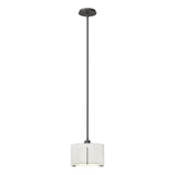 Hubbardton Forge 2008 Natural Iron Natural Anna Shade (SF) Multi Exos Small Single Shade Pendant