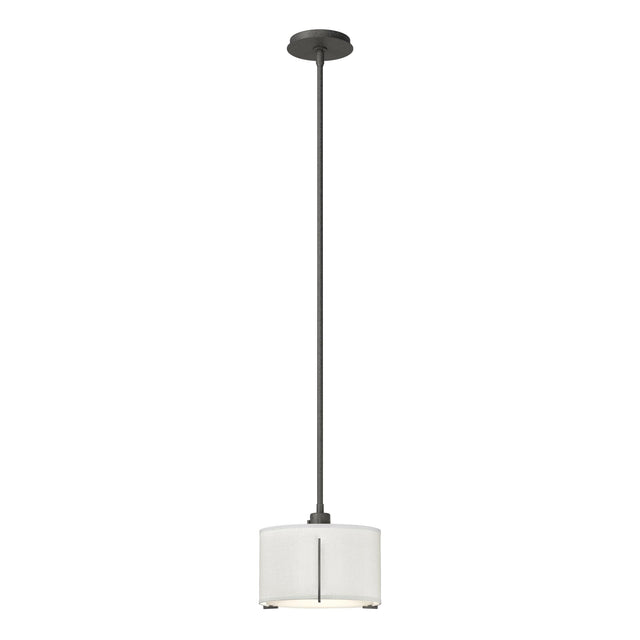 Hubbardton Forge 2008 Natural Iron Natural Anna Shade (SF) Multi Exos Small Single Shade Pendant