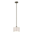 Hubbardton Forge 2008 Soft Gold Flax Shade (SE) Multi Exos Small Single Shade Pendant