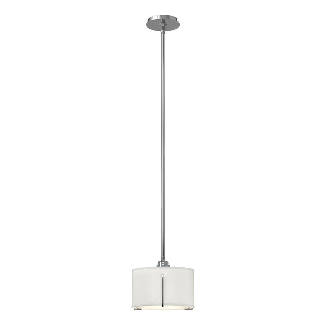 Hubbardton Forge 2008 Sterling Natural Anna Shade (SF) Multi Exos Small Single Shade Pendant