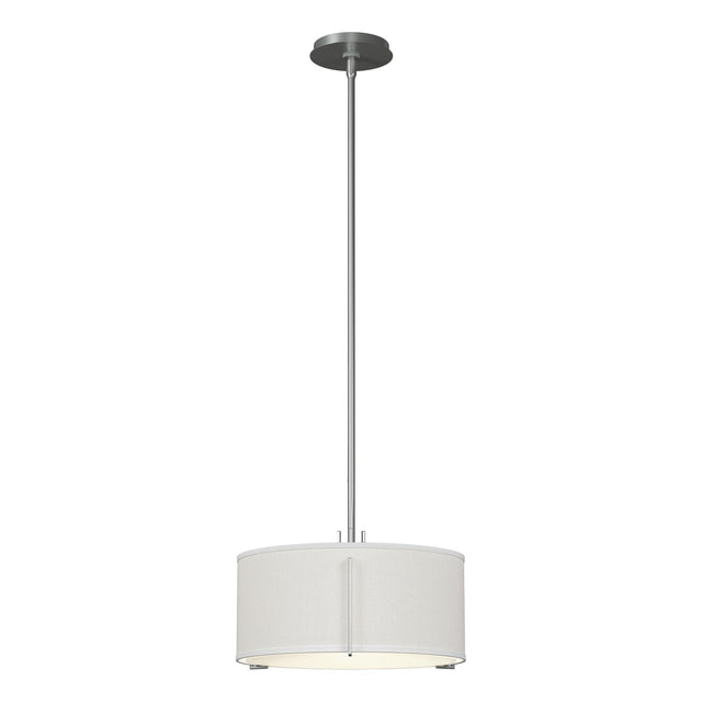 Hubbardton Forge 2007 Vintage Platinum Natural Anna Shade (SF) Multi Exos Single Shade Pendant