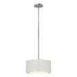 Hubbardton Forge 2007 Sterling Natural Anna Shade (SF) Multi Exos Single Shade Pendant