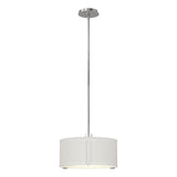 Hubbardton Forge 2007 Sterling Natural Anna Shade (SF) Multi Exos Single Shade Pendant