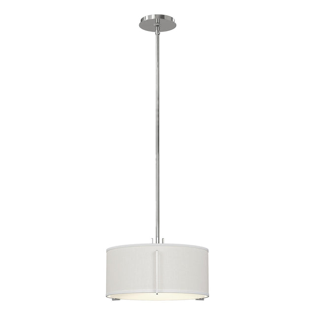 Hubbardton Forge 2007 Sterling Natural Anna Shade (SF) Multi Exos Single Shade Pendant