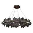 Hubbardton Forge 2020 Bronze Oil Rubbed Bronze Standard Hildene Circular LED Pendant