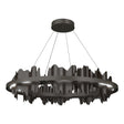 Hubbardton Forge 2020 Dark Smoke Oil Rubbed Bronze Standard Hildene Circular LED Pendant