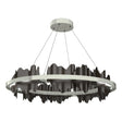 Hubbardton Forge 2020 Sterling Oil Rubbed Bronze Standard Hildene Circular LED Pendant