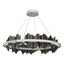 Hubbardton Forge 2020 Sterling Oil Rubbed Bronze Standard Hildene Circular LED Pendant