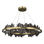 Hubbardton Forge 2020 Modern Brass Oil Rubbed Bronze Standard Hildene Circular LED Pendant