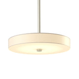 Hubbardton Forge 2015 Sterling Spun Frost (SH) Multi Disq LED Pendant
