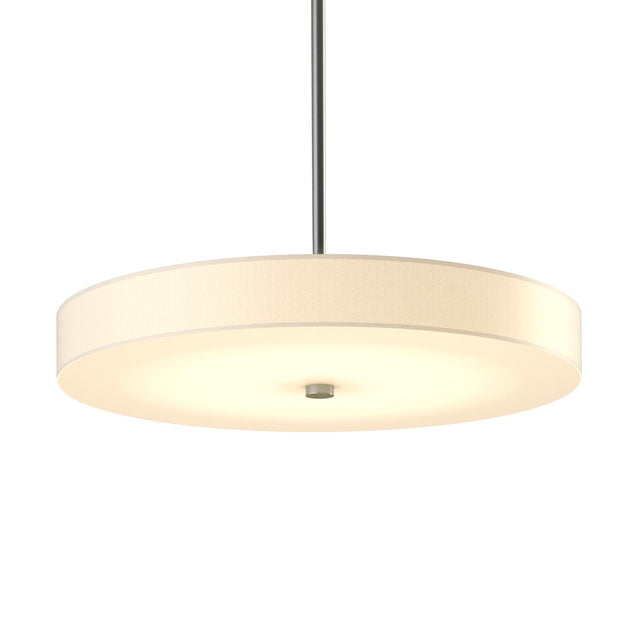 Hubbardton Forge 2015 Vintage Platinum Spun Frost (SH) Multi Disq Large LED Pendant