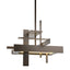 Hubbardton Forge 2015 Bronze Multi Planar Small LED Pendant