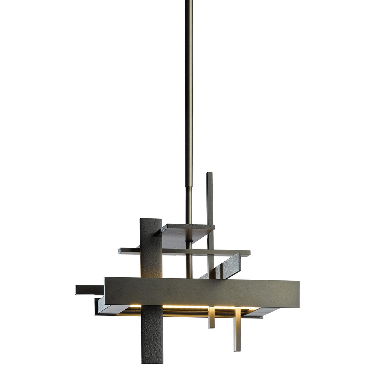 Hubbardton Forge 2015 Dark Smoke Multi Planar Small LED Pendant