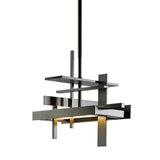 Hubbardton Forge 2015 Dark Smoke Multi Planar Small LED Pendant