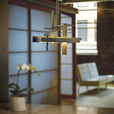 Hubbardton Forge 2015 Dark Smoke Multi Planar Small LED Pendant