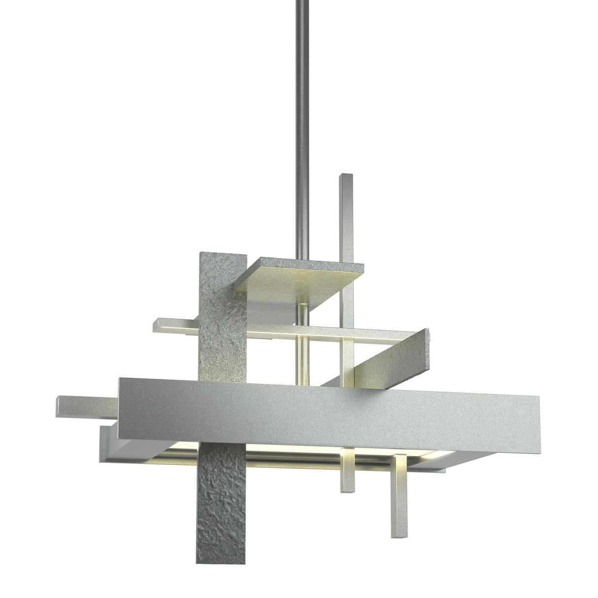 Hubbardton Forge 2015 Vintage Platinum Multi Planar Small LED Pendant