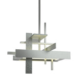 Hubbardton Forge 2015 Vintage Platinum Multi Planar Small LED Pendant
