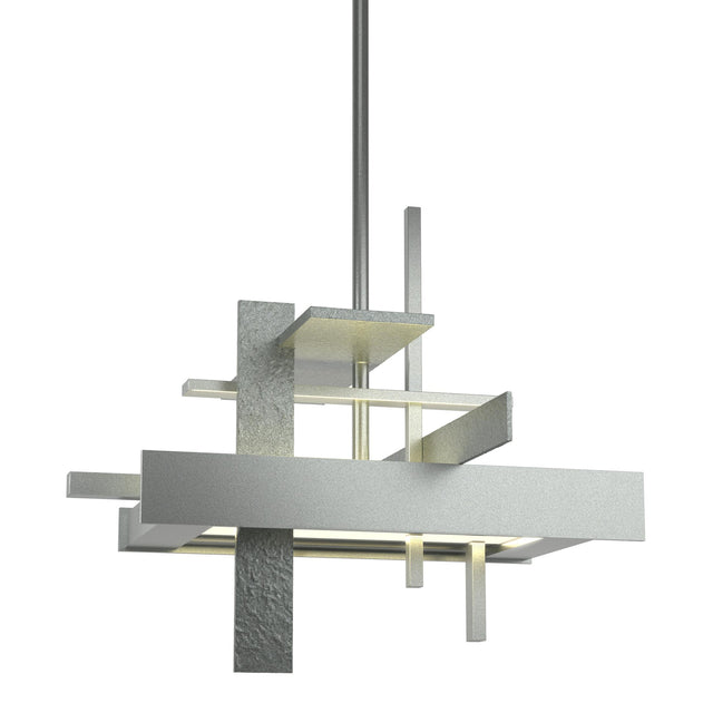 Hubbardton Forge 2015 Vintage Platinum Multi Planar Small LED Pendant