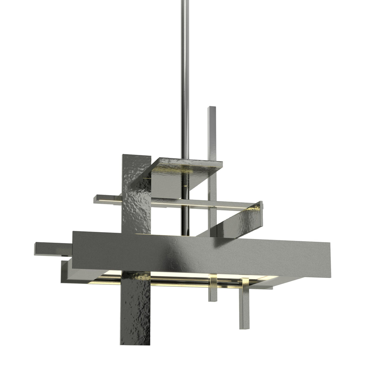Hubbardton Forge 2015 Sterling Multi Planar Small LED Pendant