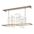 Hubbardton Forge 2016 Bronze Clear Bubble Glass (YG) Standard Spring LED Pendant