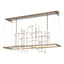 Hubbardton Forge 2016 Bronze Clear Bubble Glass (YG) Standard Spring LED Pendant