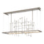 Hubbardton Forge 2016 Dark Smoke Clear Bubble Glass (YG) Standard Spring LED Pendant