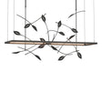 Hubbardton Forge 2016 Black Long Autumn LED Pendant