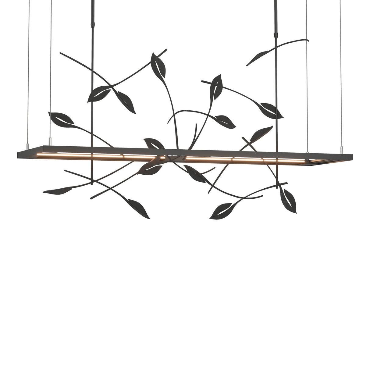 Hubbardton Forge 2016 Black Long Autumn LED Pendant