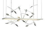 Hubbardton Forge 2016 Vintage Platinum Long Autumn LED Pendant