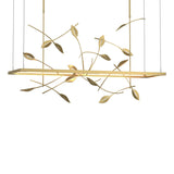 Hubbardton Forge 2016 Modern Brass Long Autumn LED Pendant