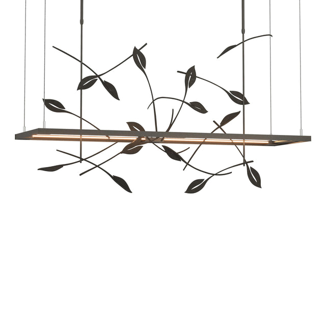 Hubbardton Forge 2016 Dark Smoke Short Autumn LED Pendant
