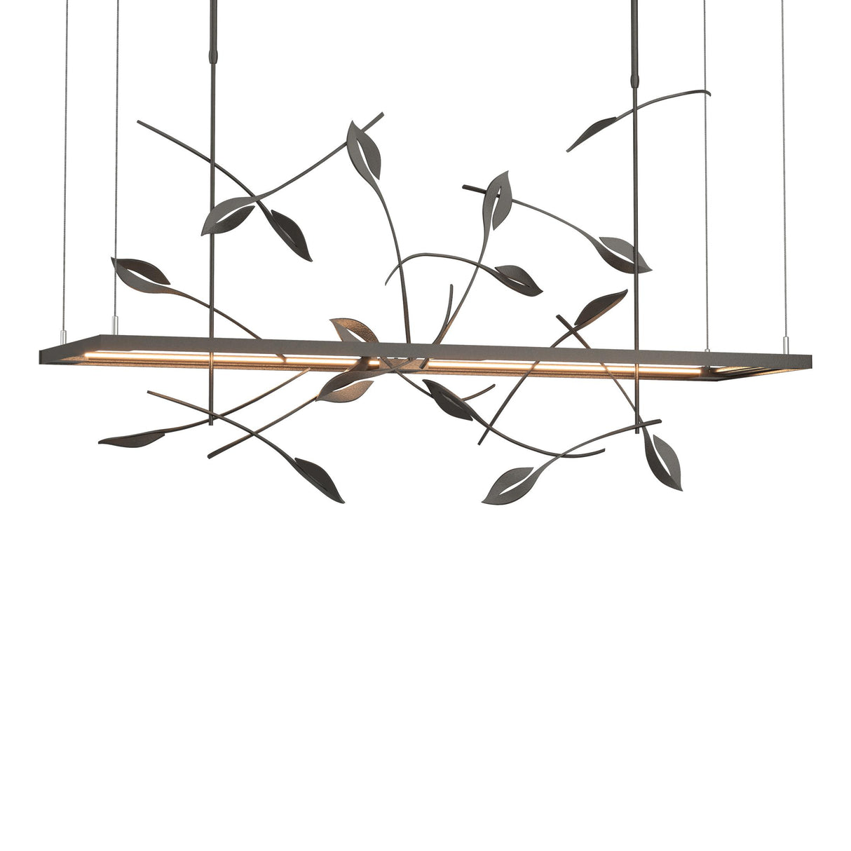 Hubbardton Forge 2016 Oil Rubbed Bronze Short Autumn LED Pendant