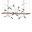Hubbardton Forge 2016 Natural Iron Short Autumn LED Pendant