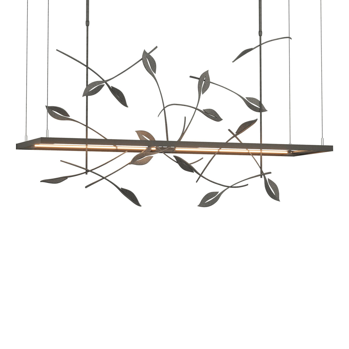 Hubbardton Forge 2016 Natural Iron Short Autumn LED Pendant