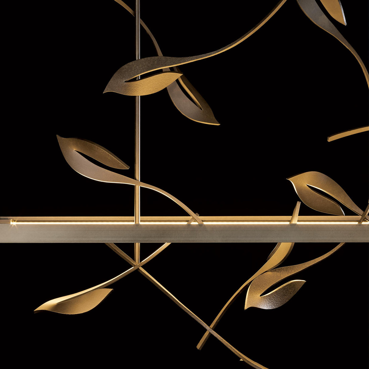 Hubbardton Forge 2016 Dark Smoke Standard Autumn LED Pendant