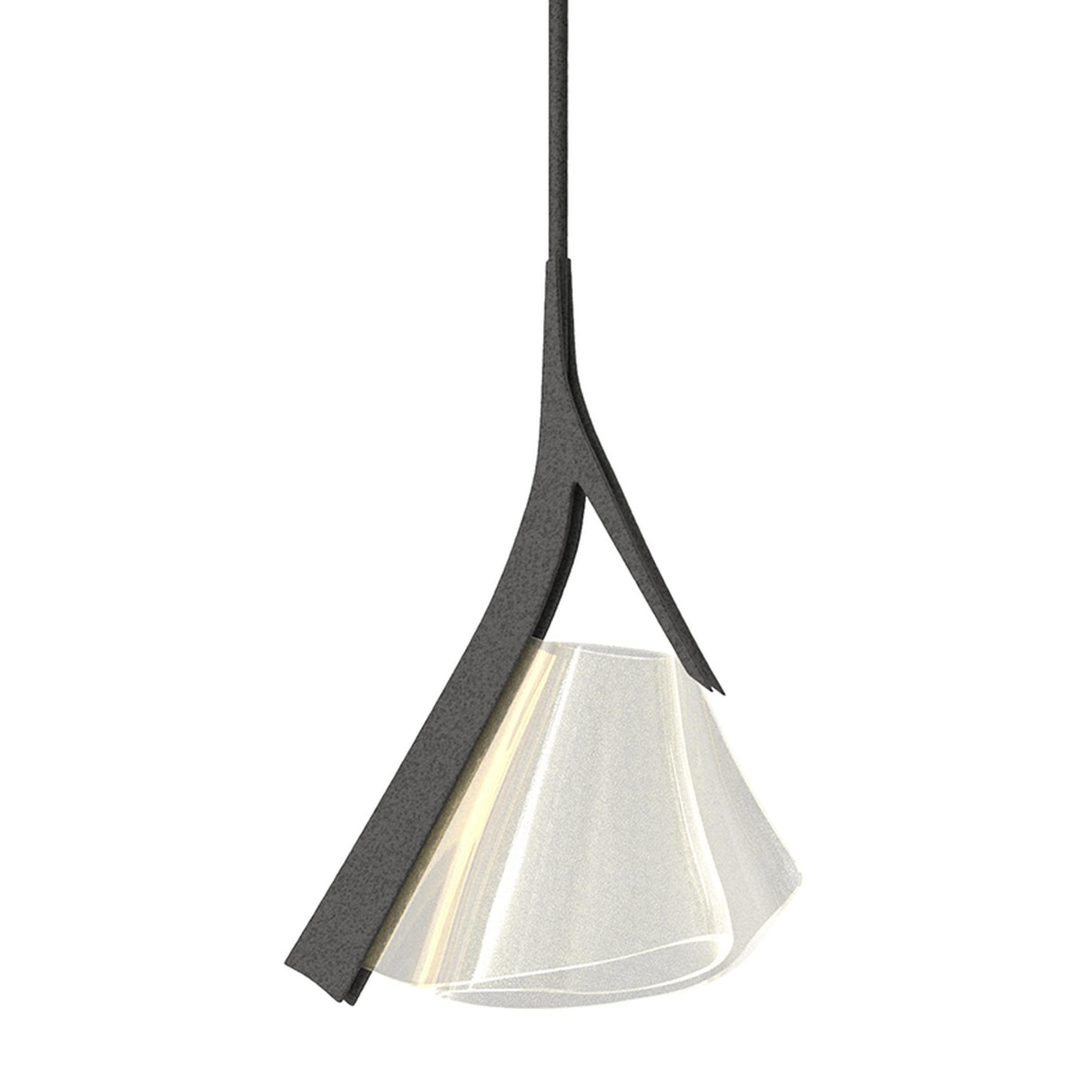 Hubbardton Forge 2017 Natural Iron Multi Mobius LED Mini Pendant
