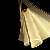 Hubbardton Forge 2017 Soft Gold Multi Mobius LED Mini Pendant