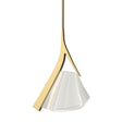Hubbardton Forge 2017 Modern Brass Multi Mobius LED Mini Pendant