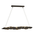 Hubbardton Forge 2018 Bronze Crystal Standard Trove LED Pendant