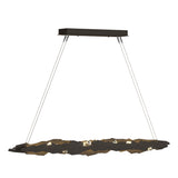 Hubbardton Forge 2018 Bronze Crystal Standard Trove LED Pendant