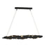 Hubbardton Forge 2018 Black Crystal Standard Trove LED Pendant