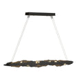 Hubbardton Forge 2018 Oil Rubbed Bronze Crystal Standard Trove LED Pendant